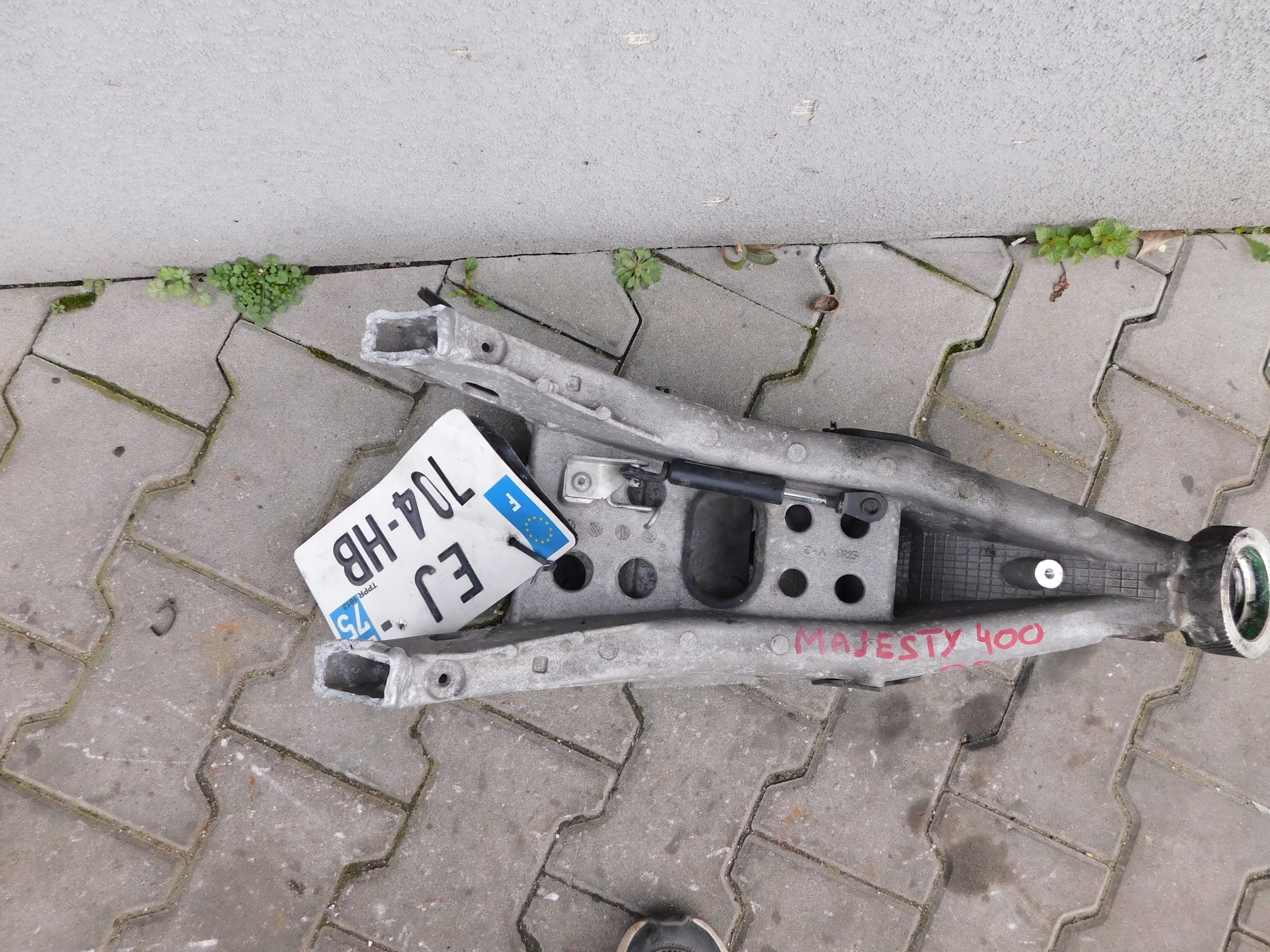 Yamaha MAJESTY 400 рамка документи 2008 р.