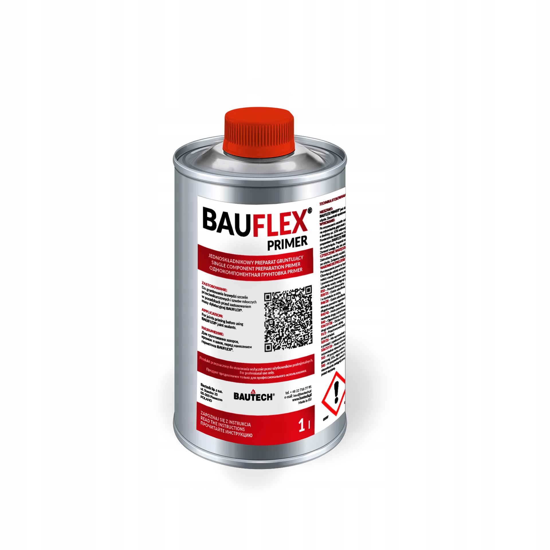 Grunt do szczelin dylatacyjnych Bautech Bauflex Primer 1L