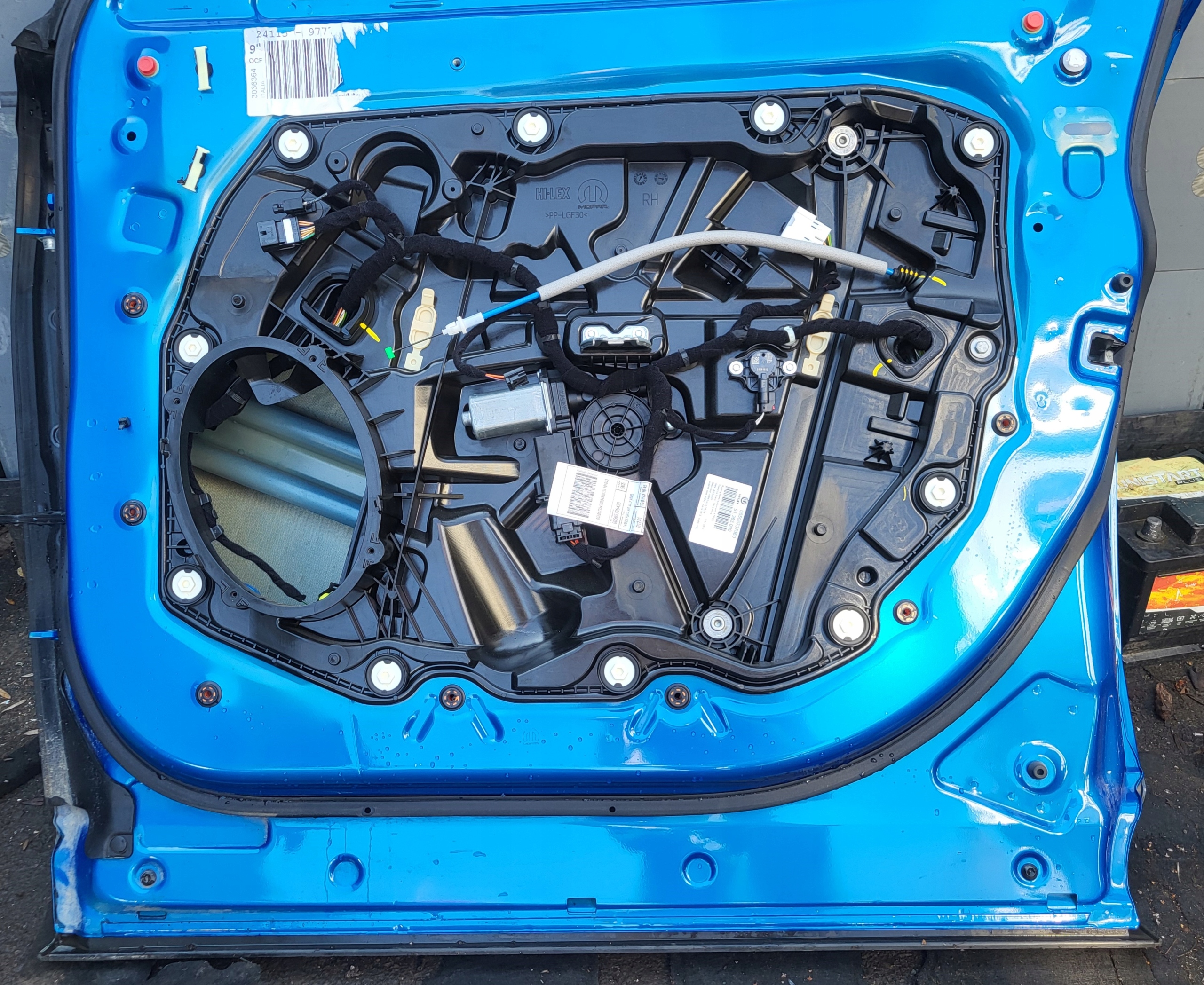 door right front window ALFA ROMEO TONALE original complete colour 756