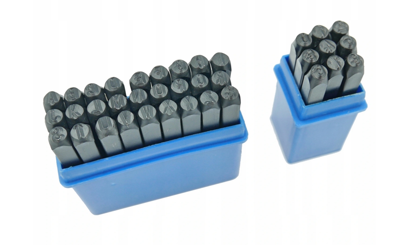 

Numeratory: Cyfry Litery 6 MM Kpl