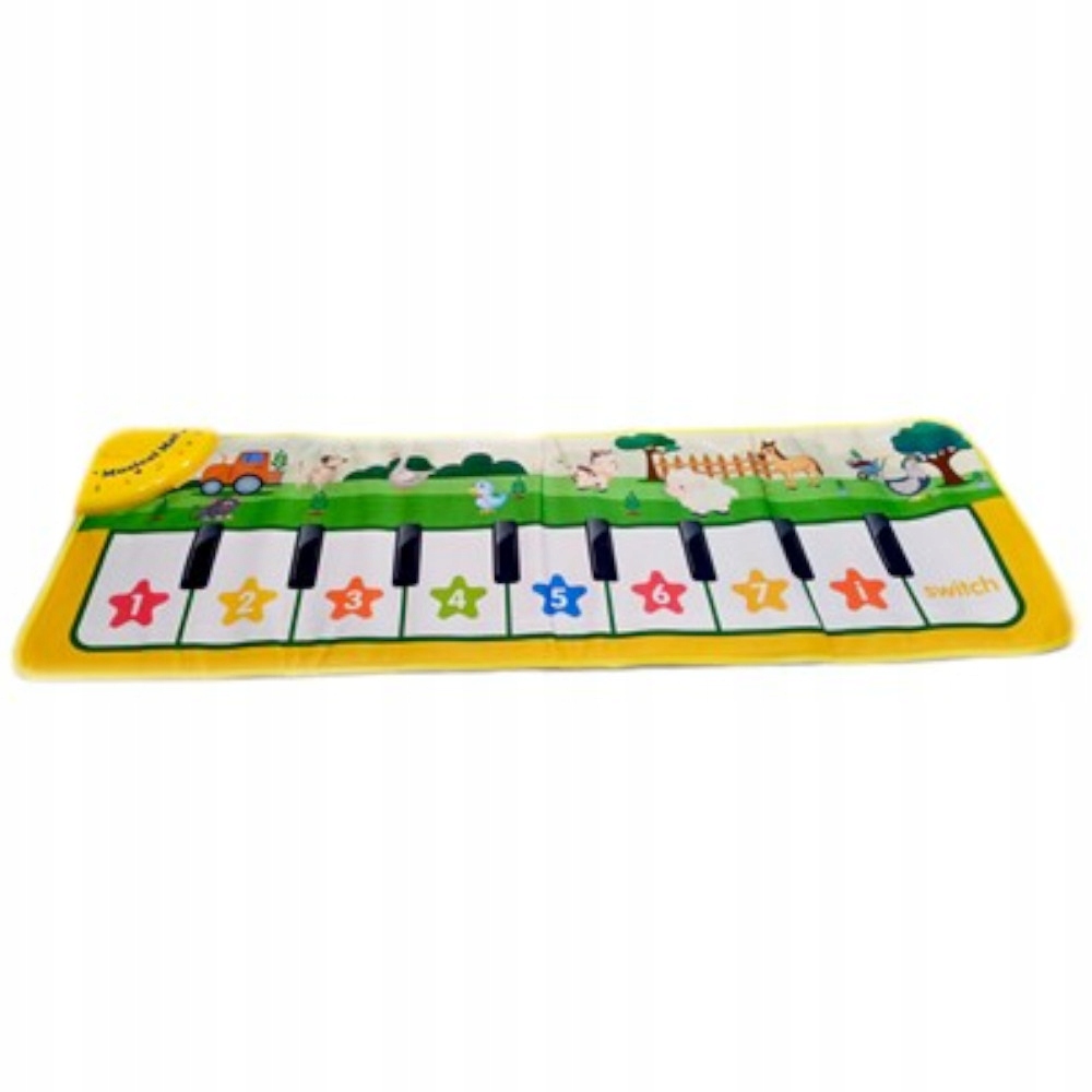 Mata muzyczna interaktywna dla maluszka zwierzątka LY898-1B Marka Luxma