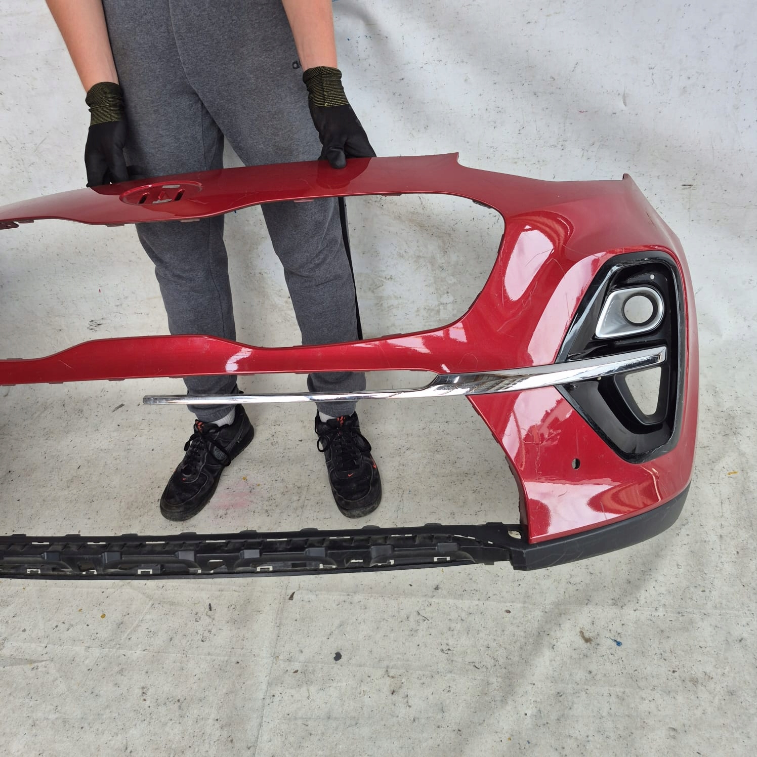 KIA SPORTAGE IV 4 LIFT 18-21 bumper front front PDC