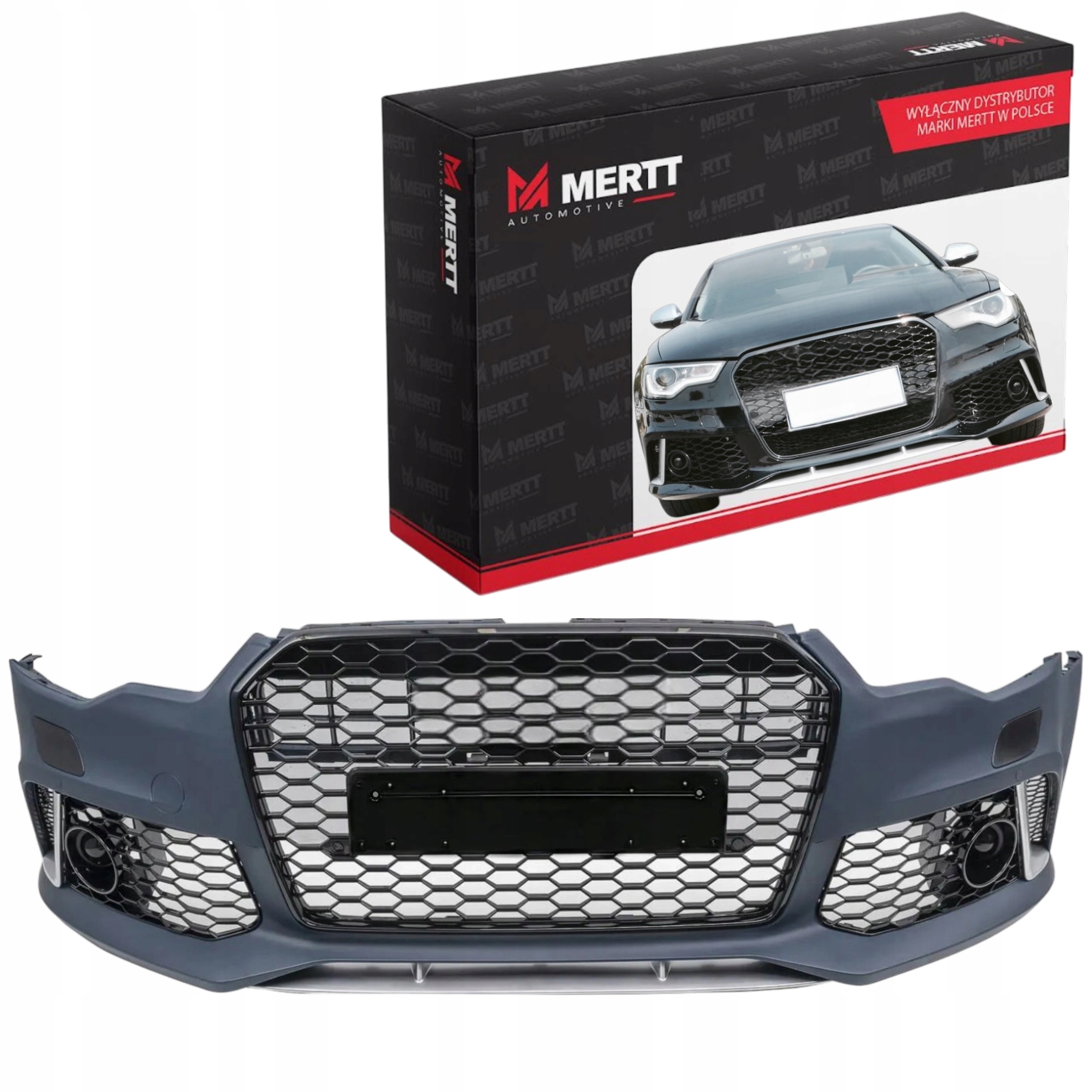 Nárazník Rs Look Audi A6 C7 4G 2011-2015 Kompletní Atrapy Mřížky Záslepky