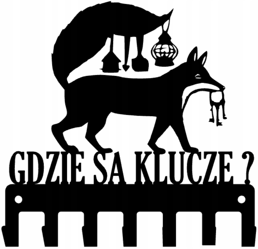 

Wieszak na klucze Gdzie Są Klucze