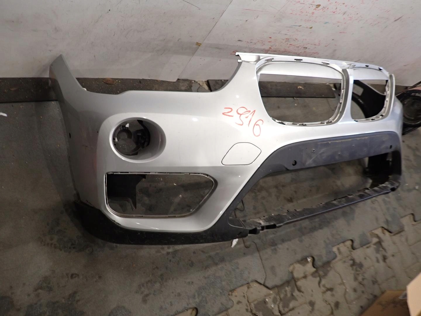 bumper front front BMW X1 F48 2016- 7354815
