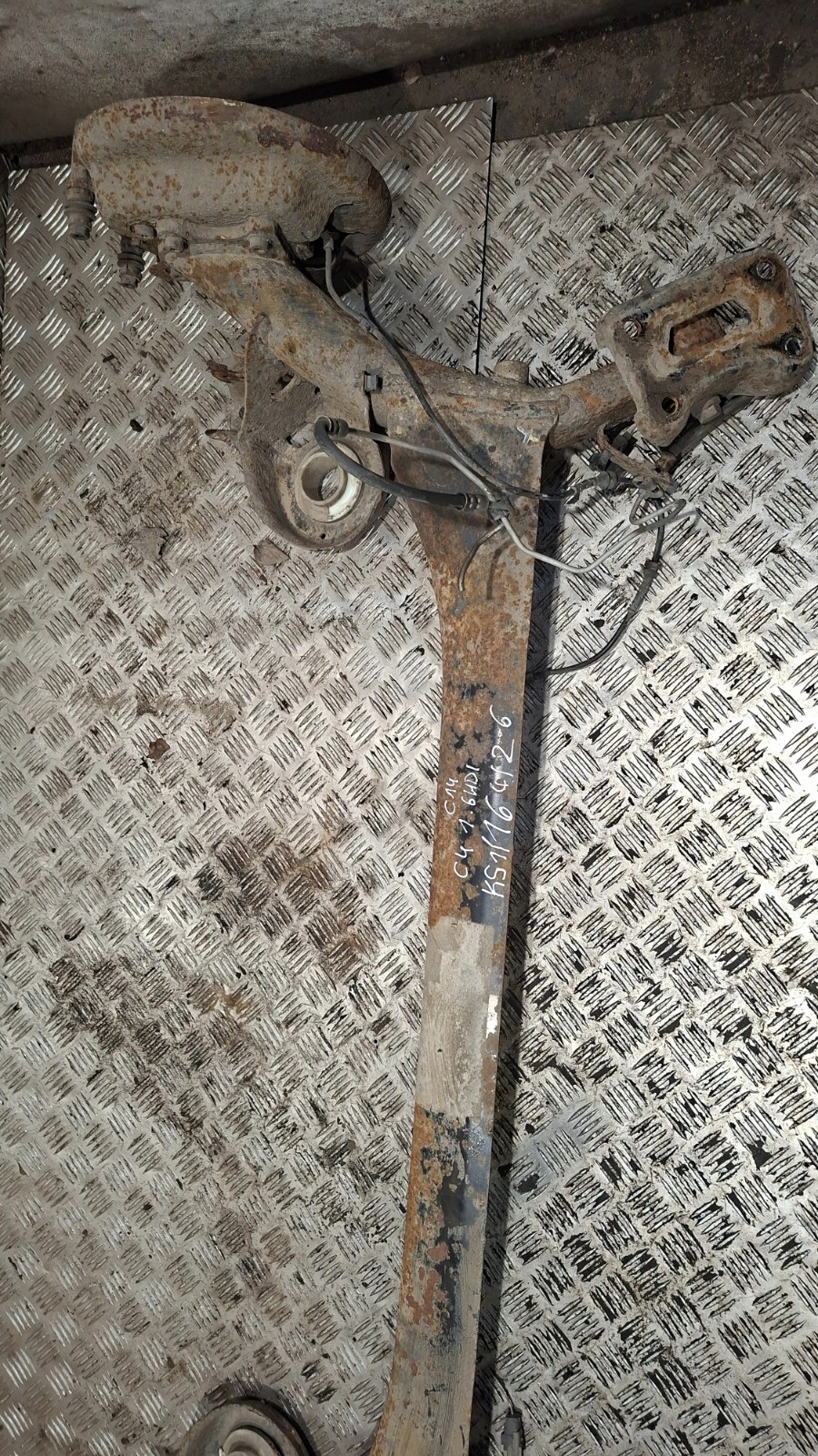 Achsträger heck CITROEN C4 1.6HDI