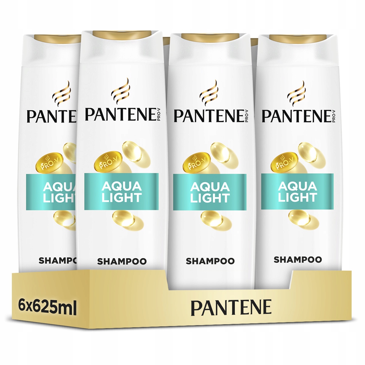 Pantene Pro-V Active Nutri-Plex Aqualight Shampoo 6x625ml