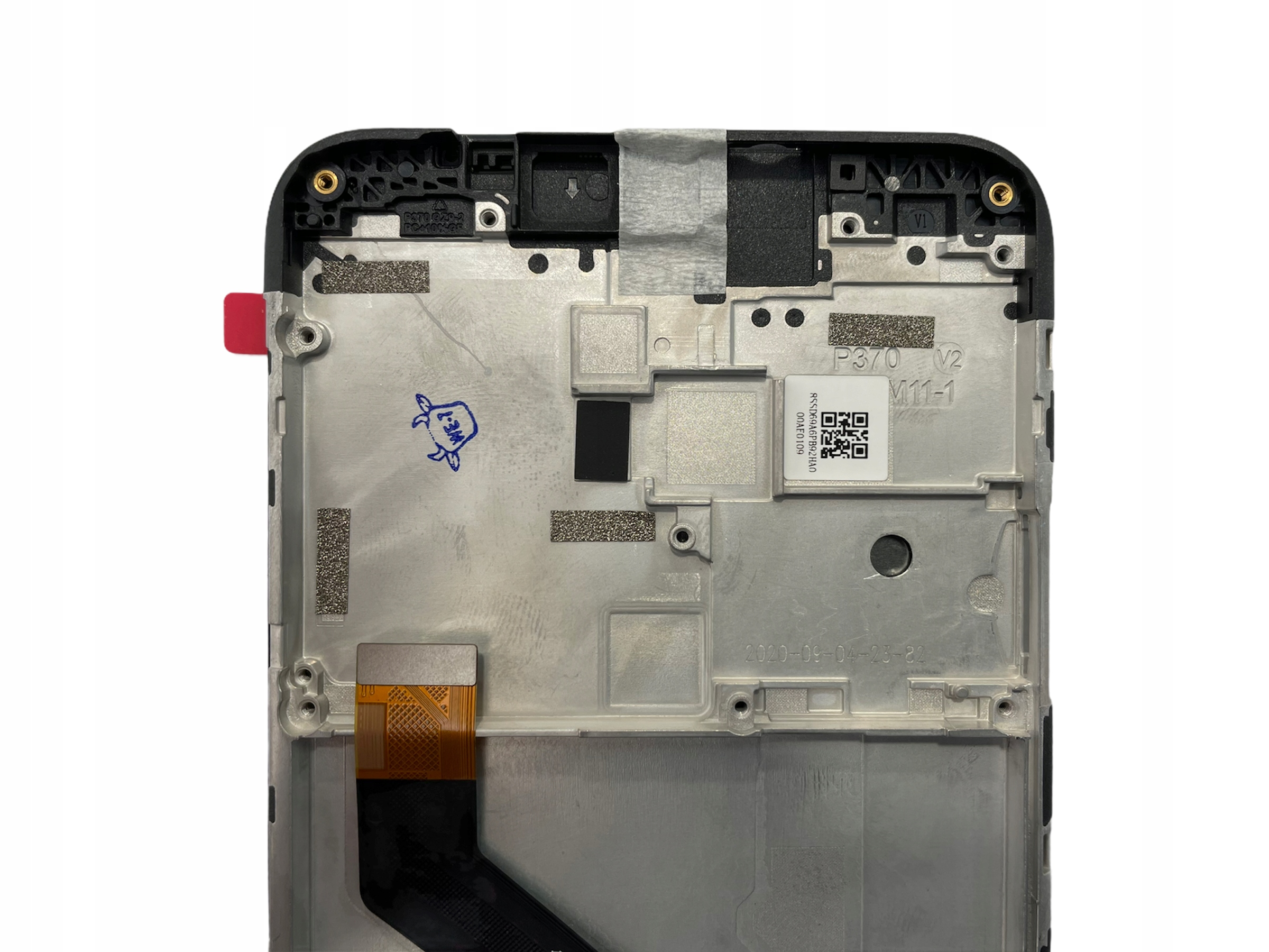 WYŚWIETLACZ EKRAN LCD DO MOTOROLA G9 PLAY RAMKA Pasuje do modelu G9 PLAY