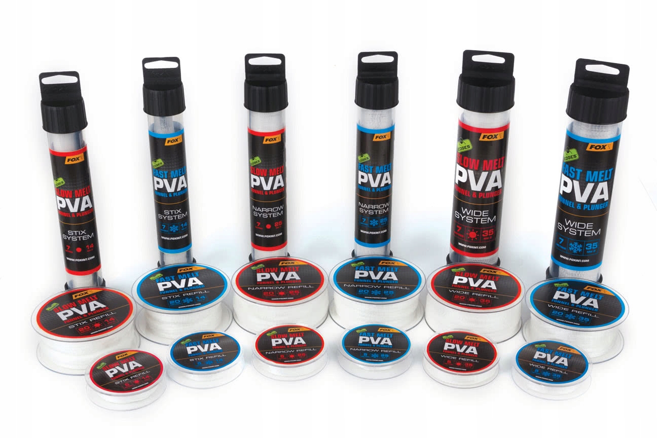 Siatka Pva Fox (na zimną wode) Edges Fast Melt Pva Mesh system 35mm Wide