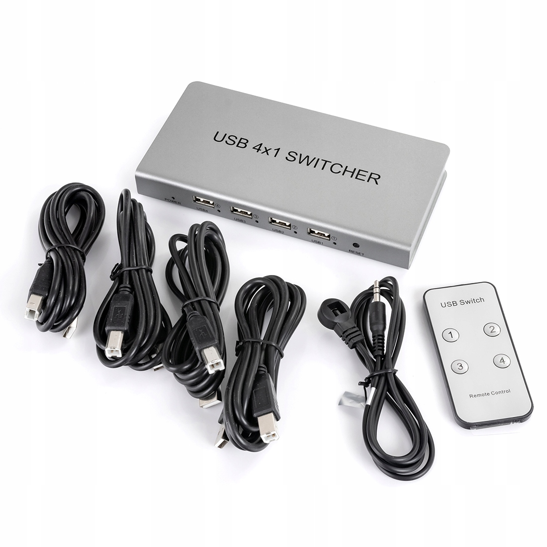 Switch Przełącznik KVM USB 4/1 Spacetronik SPU-41 Liczba komputerów 4