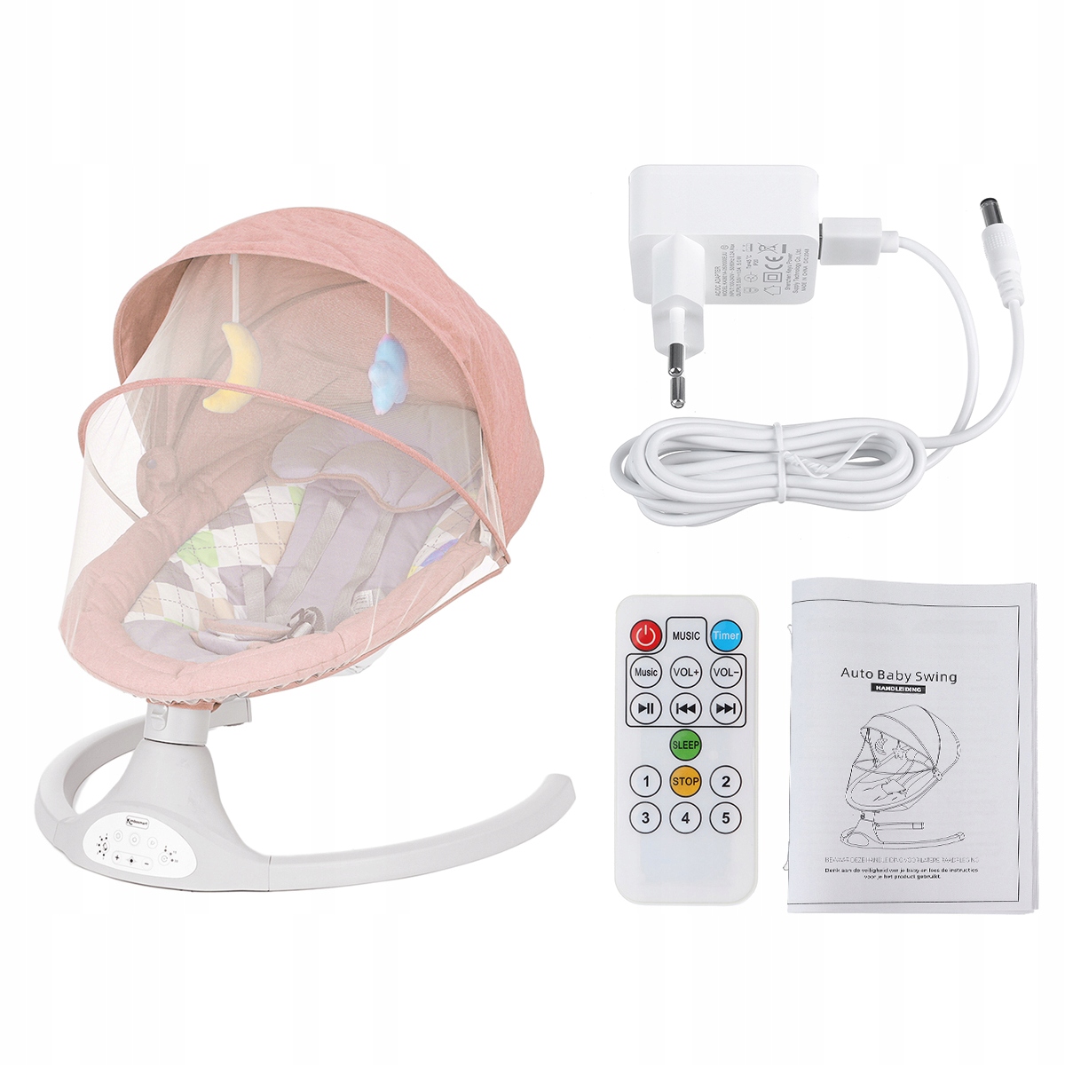 LEŻACZEK BUJACZEK ELEKTRYCZNY HUŚTAWKA Z PILOTEM Rodzaj Huśtawka