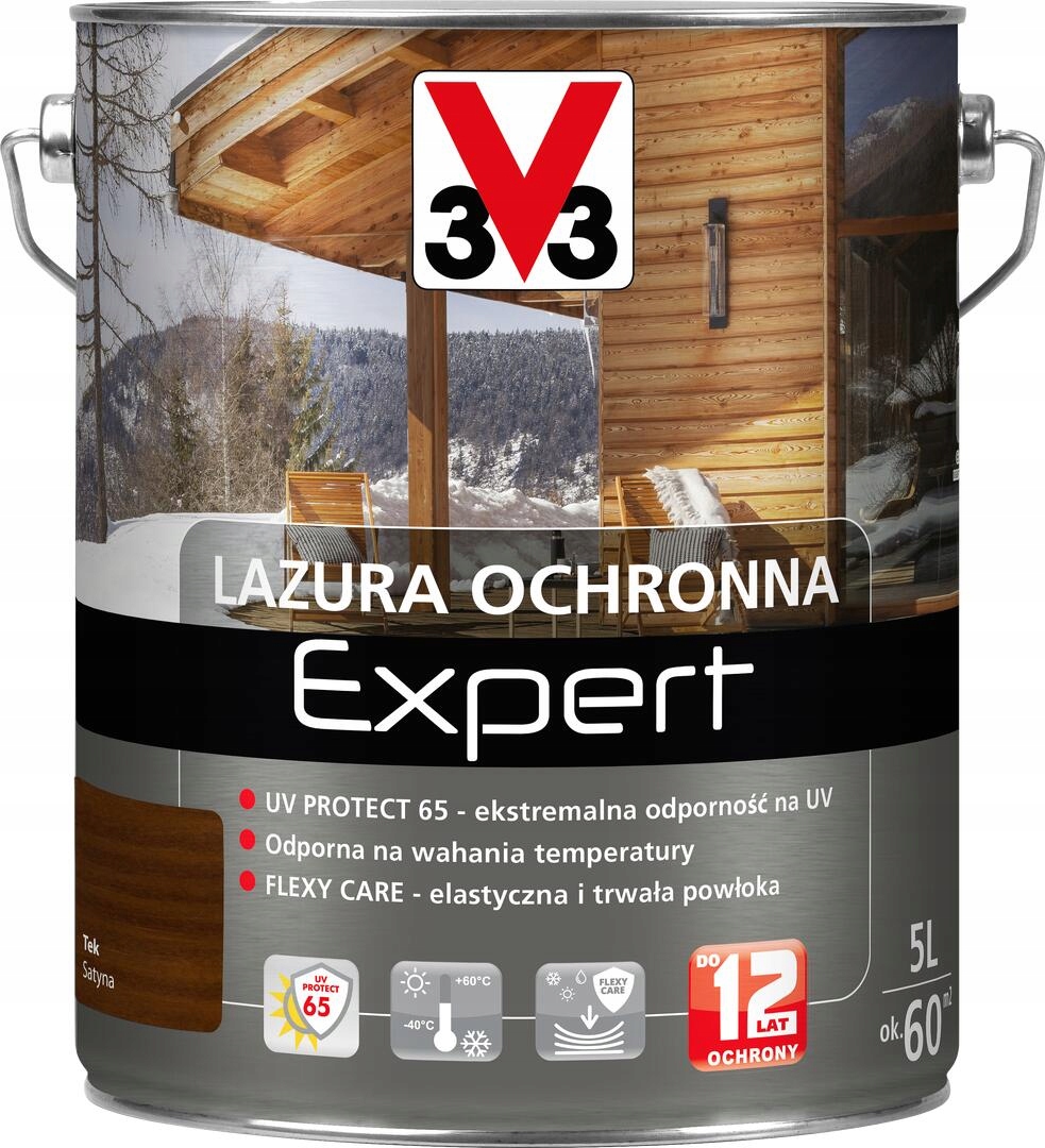 Lazura V33 Polski Klimat Expert 12 Lat 5L Tek