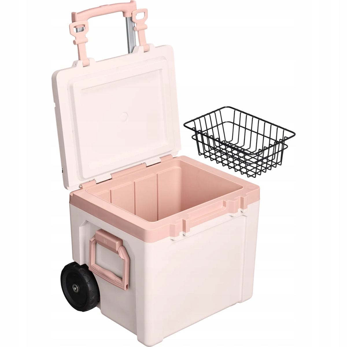 Turistická lednička Stanley Cooler na kolečkách 47,3 l Rose Quartz