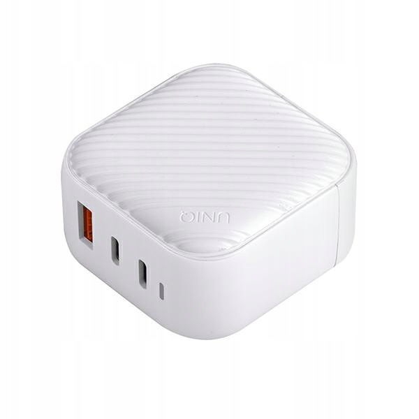 Uniq Ład. siec. Verge Pro 66W Gan USB-Cbiały/cloud white