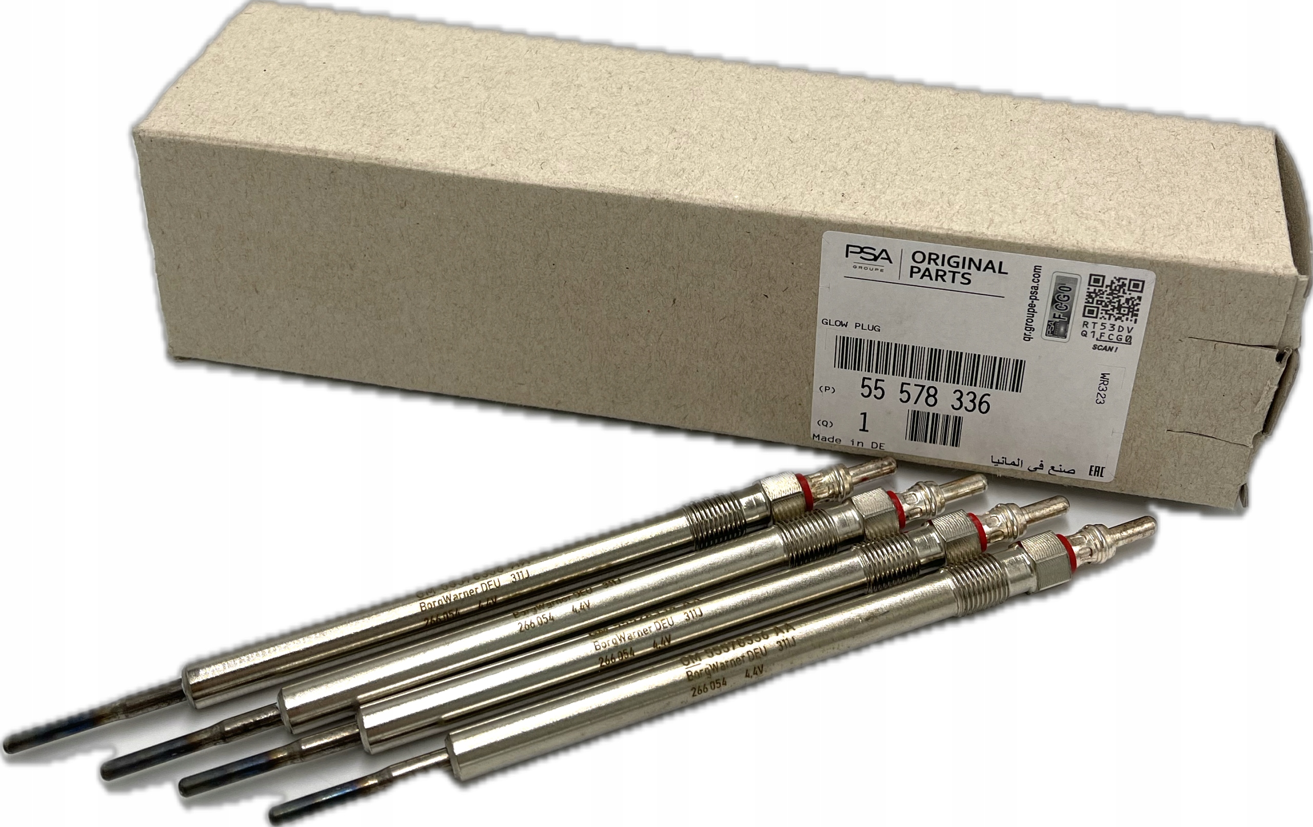 ŚWIECE ŻAROWE 2.0 CDTI BERU 55578336 INSIGNIA ZAFIRA ASTRA OE KOMPLET