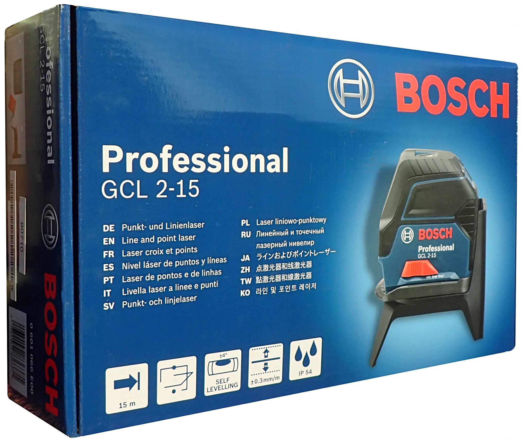 Bosch Gcl 2-15 Křížový lineární laser vodováha