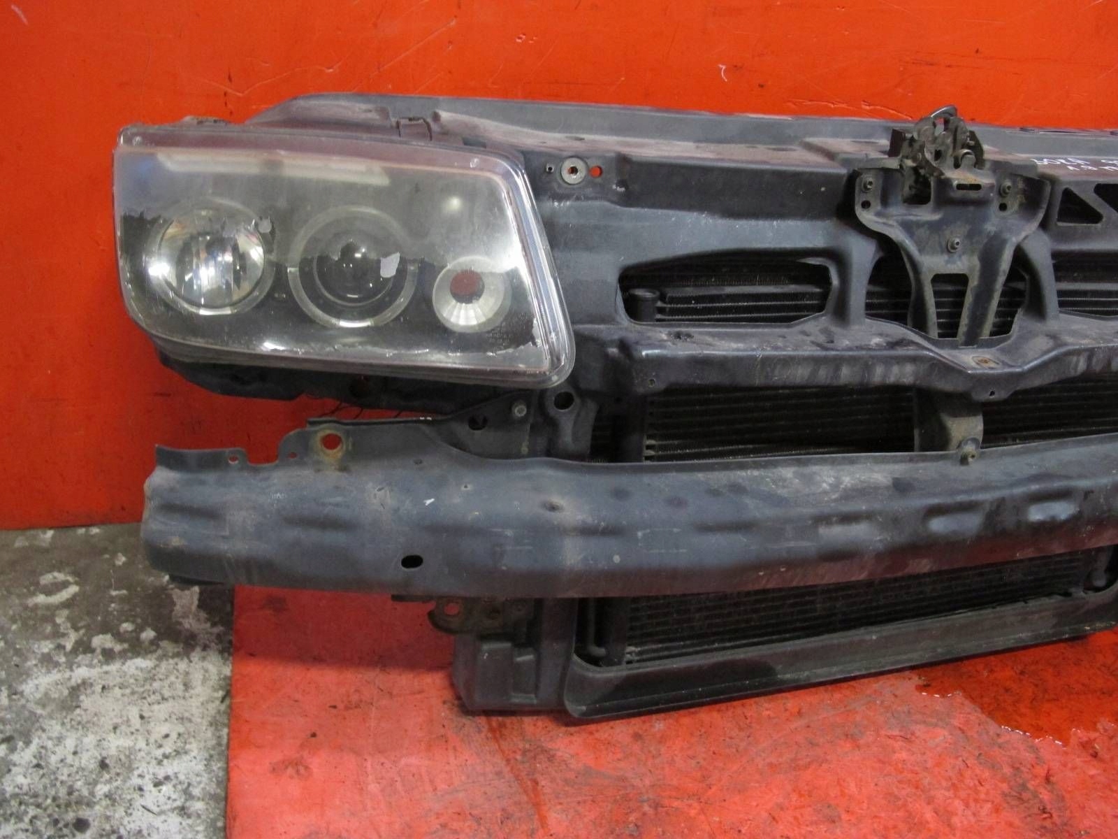 VW BORA support panel for radiators radiator fan light right left bumper support