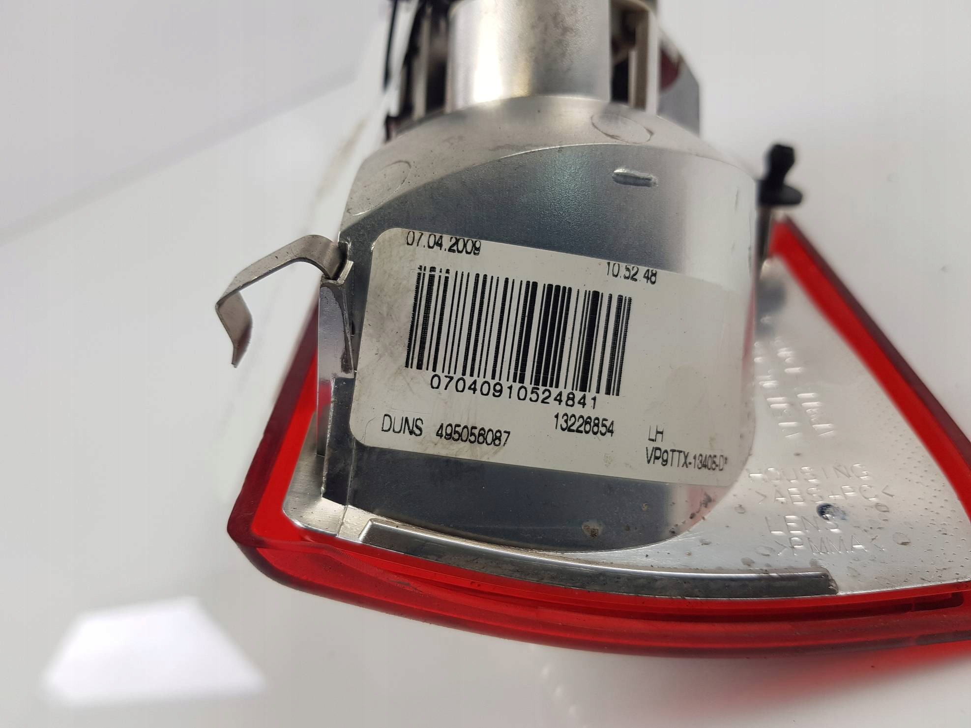 light left rear part boot 13226854 OPEL INSIGNIA A KOMBI