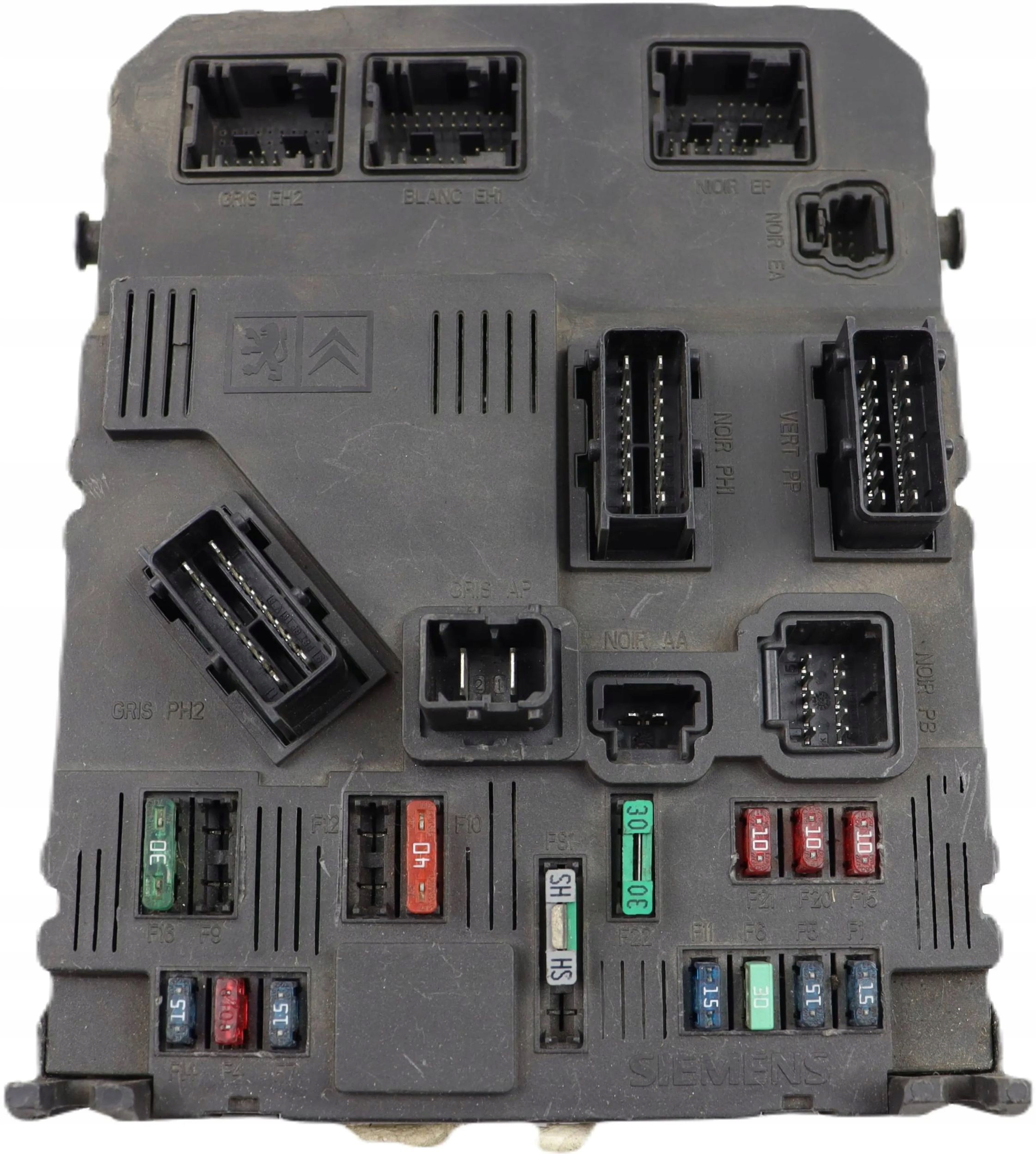 CITROEN PEUGEOT module control unit compartment BSI 9650584780 S118085120B