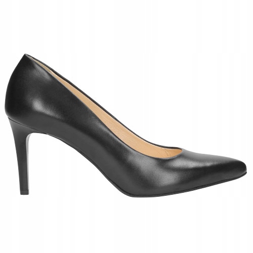 

Buty Wojas Czółenka damskie skóra czarne r. 35