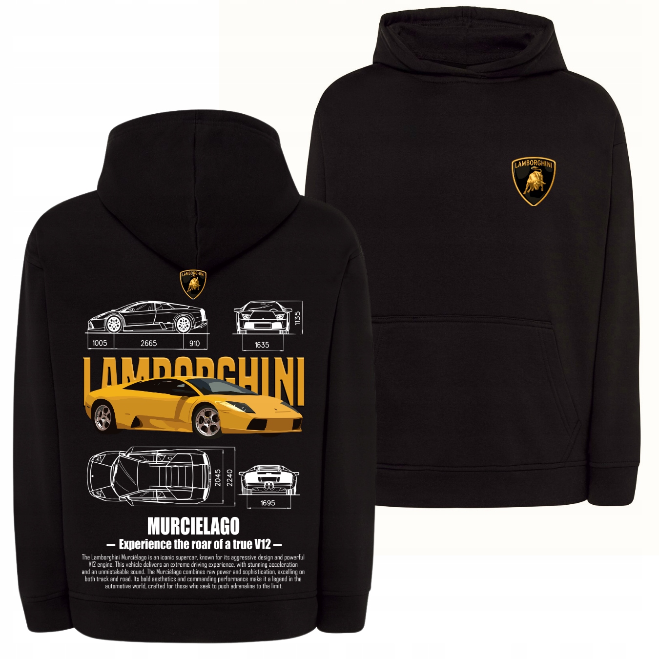 Oversize Mikina Hoodie Pro Fanoušky Bmw Z3 M Balíček Cabrio Automobilový Průmysl