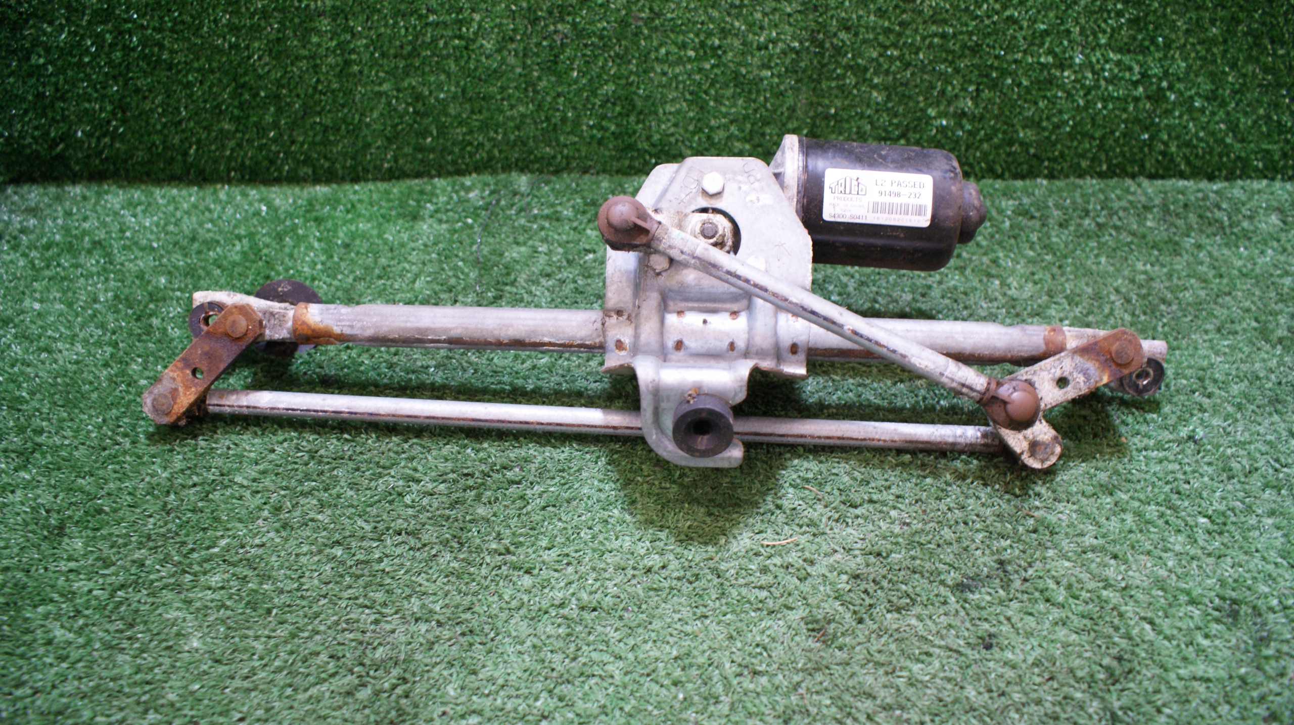 wiper mechanism front OPEL CORSA C 91498232