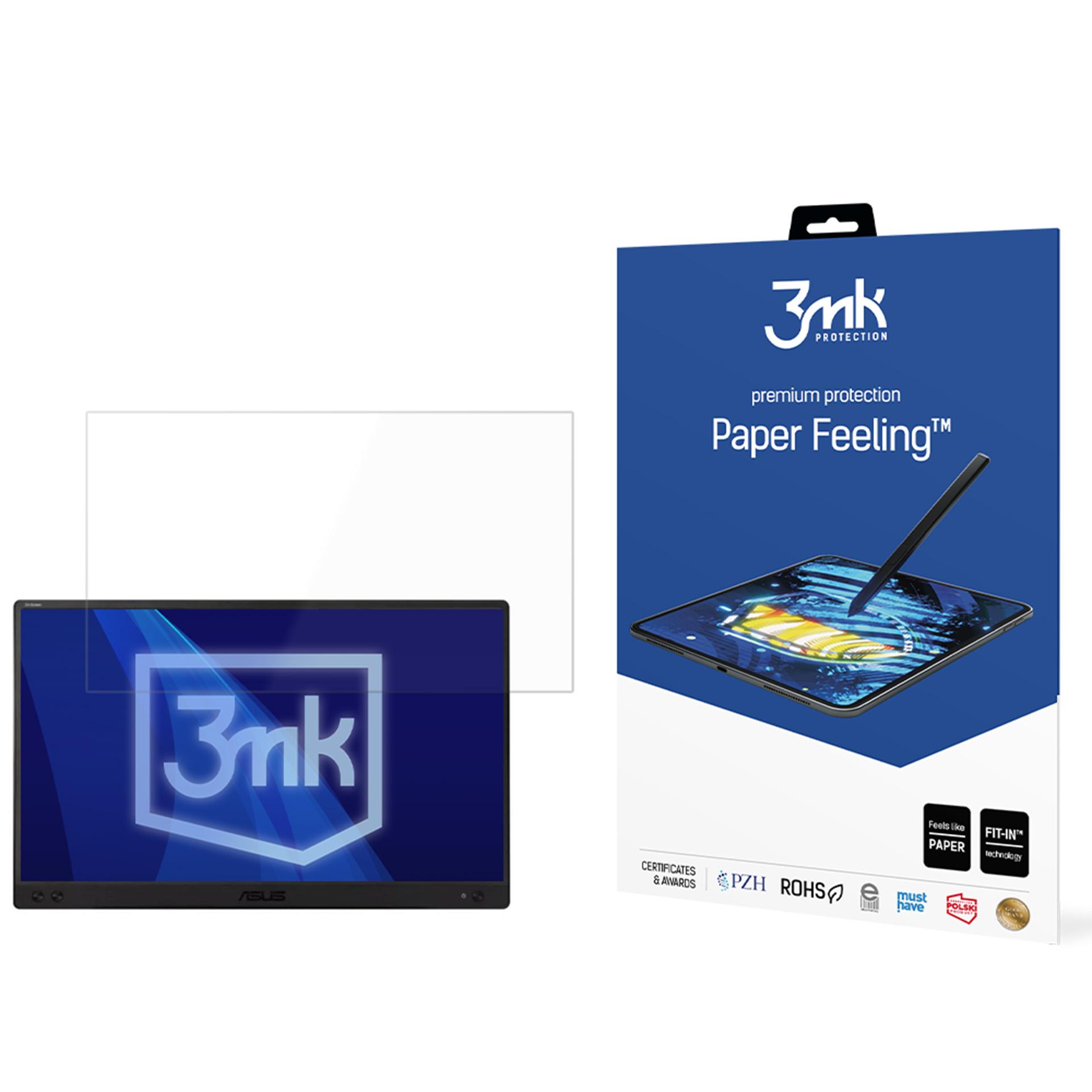 Fólie na displej pro Asus ZenScreen MB166C 3mk Paper Feeling