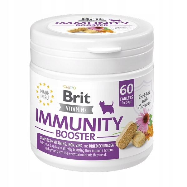 Levně Brit Vitamins Immunity Booster pro psy na přirozenou imunitu 120g 60tab.