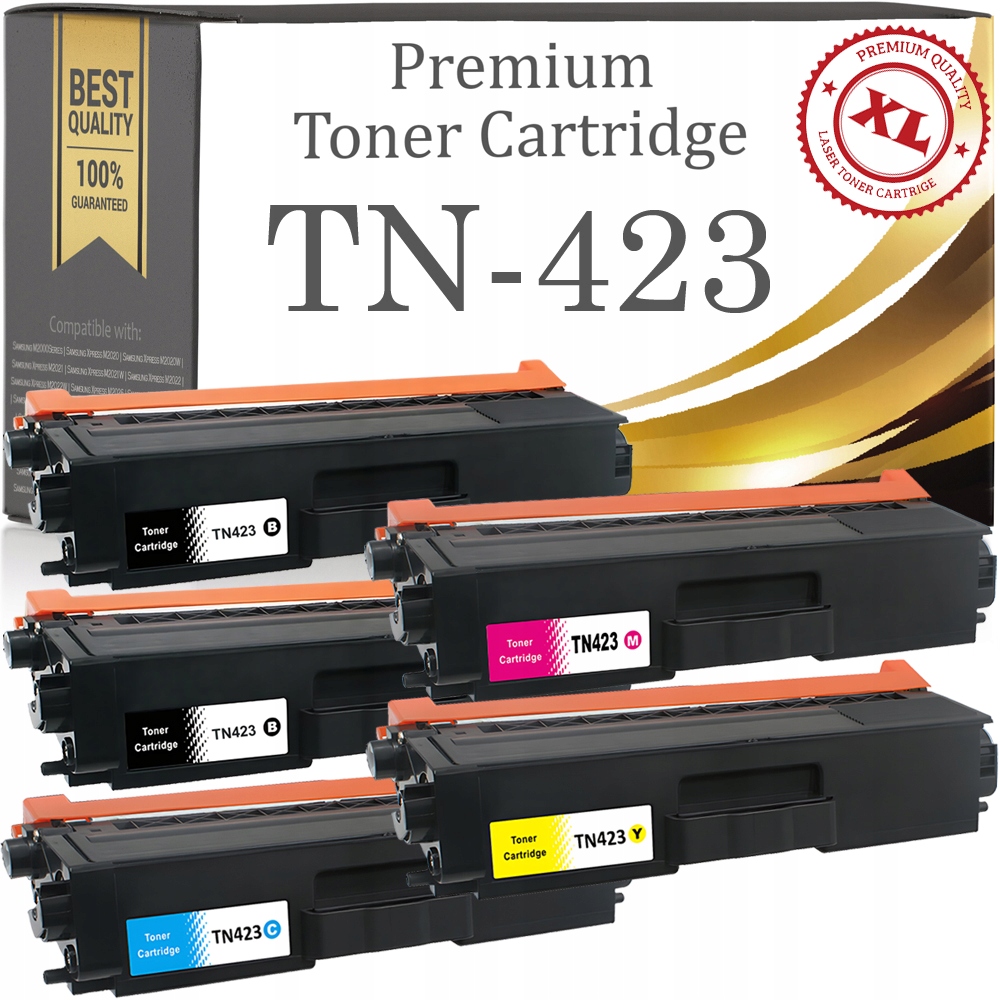 TN-423 Tonery Pro Brother DCP-L8410CDW MFC-L8690CDW MFC-8900CDW HL-L8260CDW