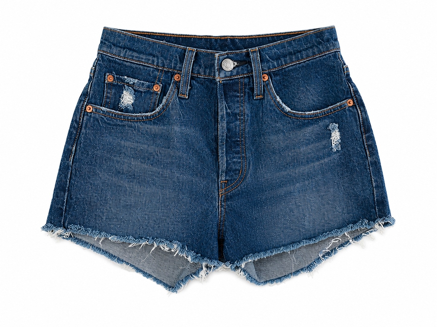 Dámské šortky Levi's 501 Original Shorts W26 džínové 563270206