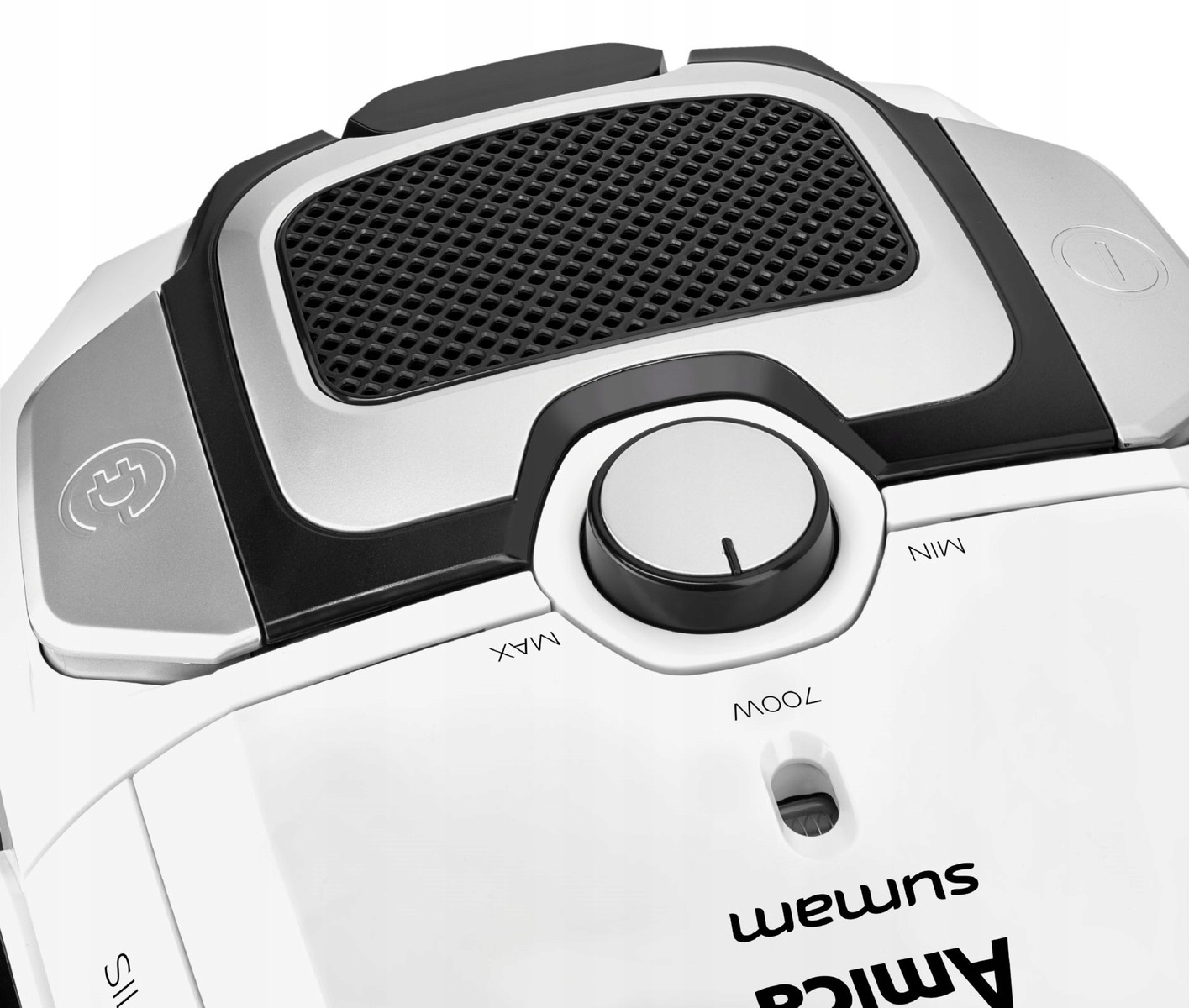 Odkurzacz workowy tradycyjny Amica Sumam VM6011 biały Filtr EPA E12