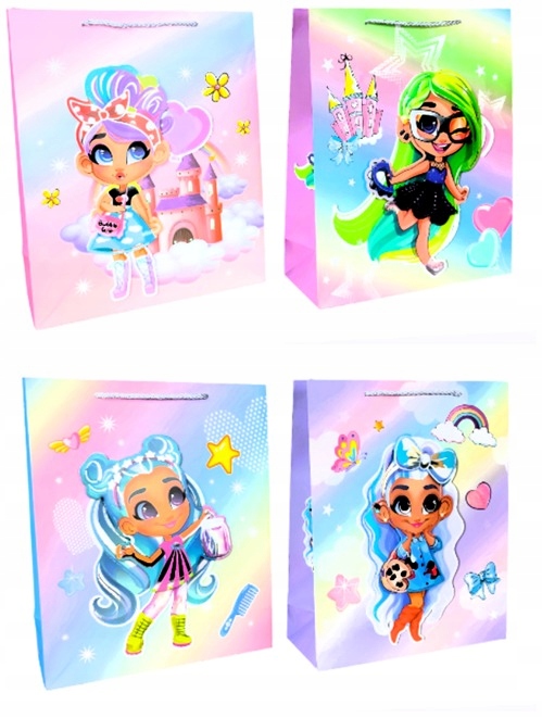 Ozdobná taška na Dárek k narozeninám, tašky 12 ks, A4 32 x 26 x 10 cm