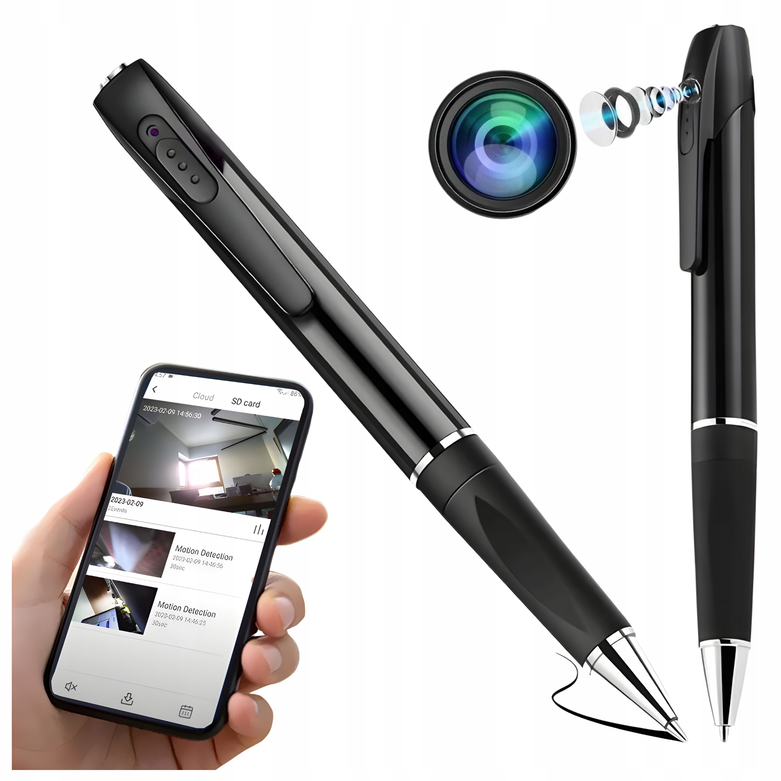 Skrytá Mini Kamera Propiska Wifi Vzdálený Náhled Na Telefon