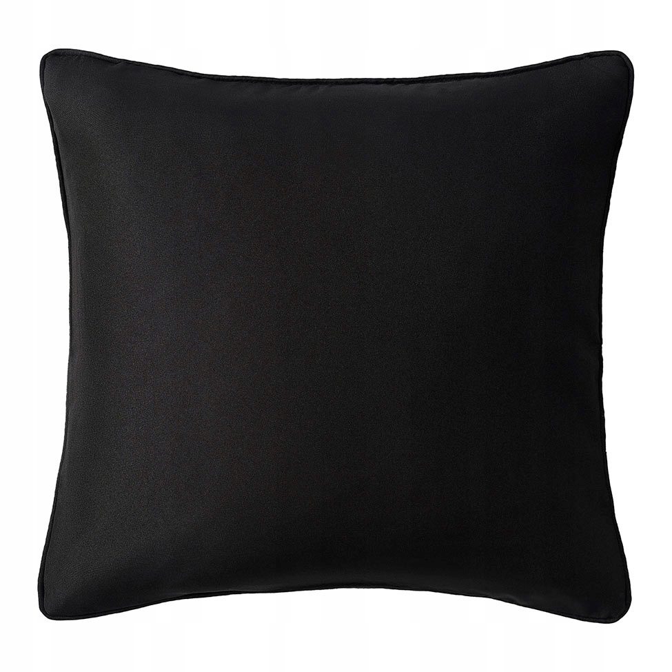

Poduszka dekoracyjna 45x45 ozdobna Aura czarna