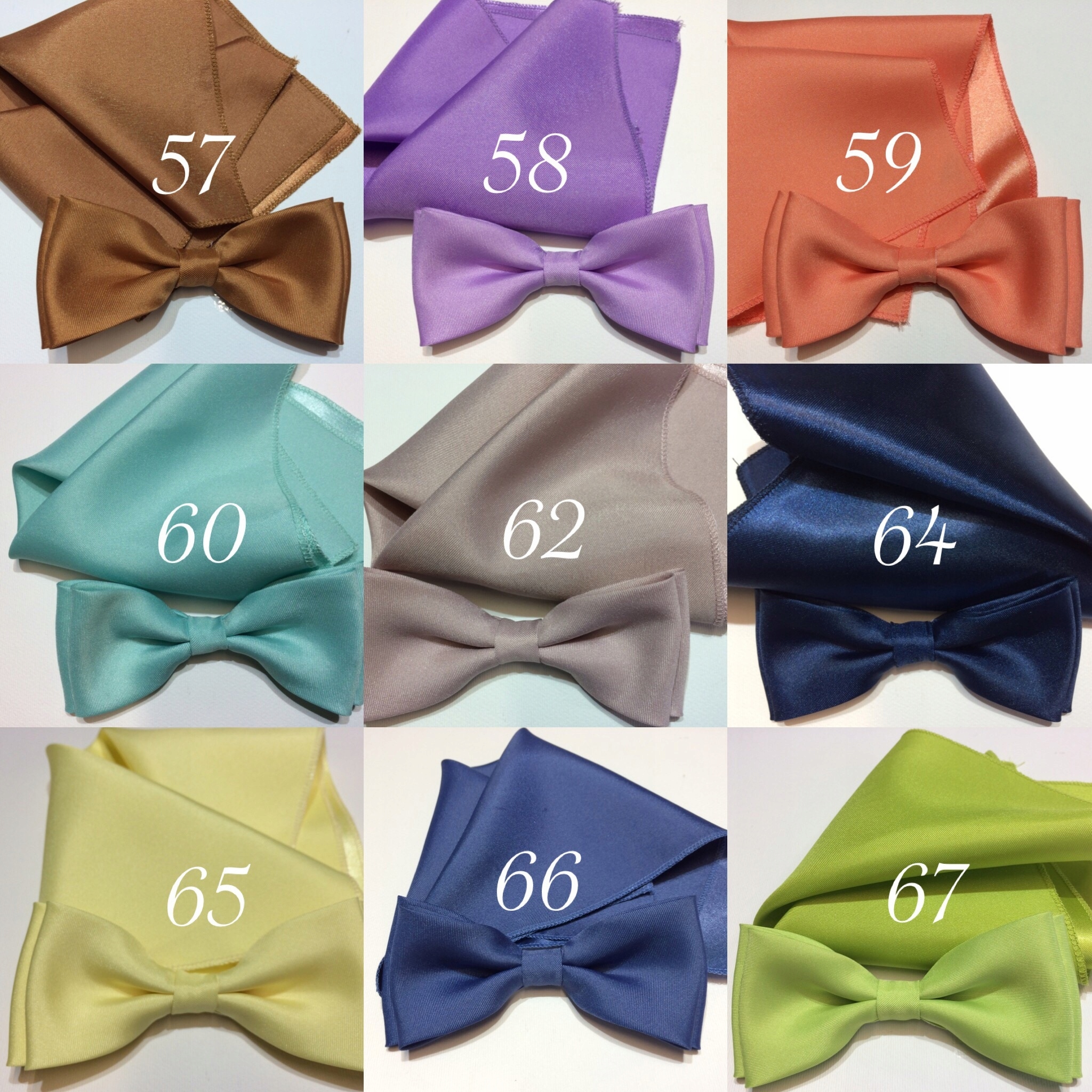 ŁOSOSIOWA JASNA MUCHA Z POSZETKĄ-CHUSTECZKĄ-WYPUST Marka CGM