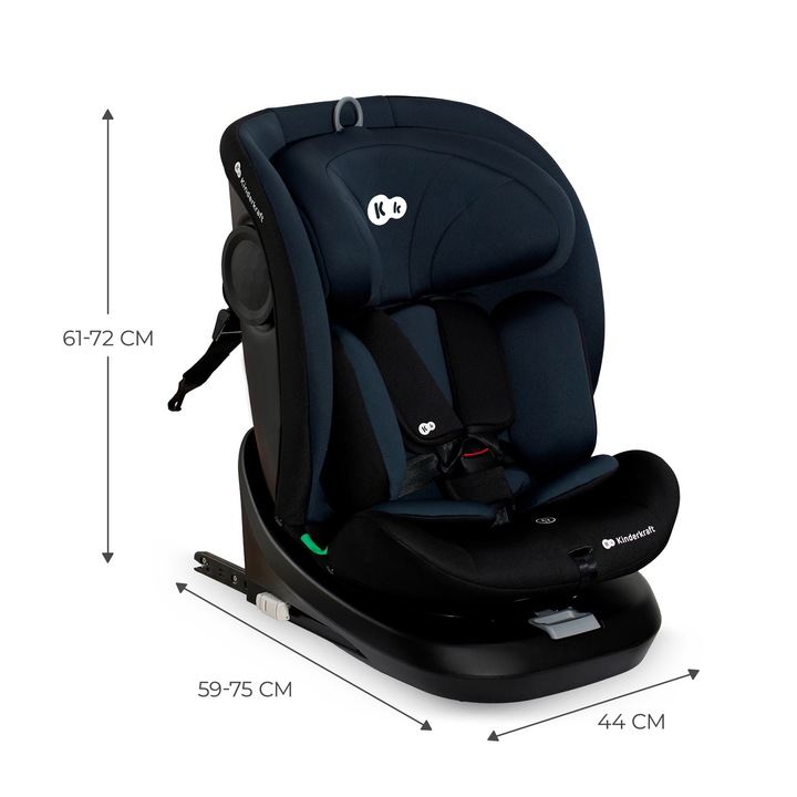 Fotelik samochodowy i-Size 0-36 obrotowy ISOFIX EAN (GTIN) 5902533923670