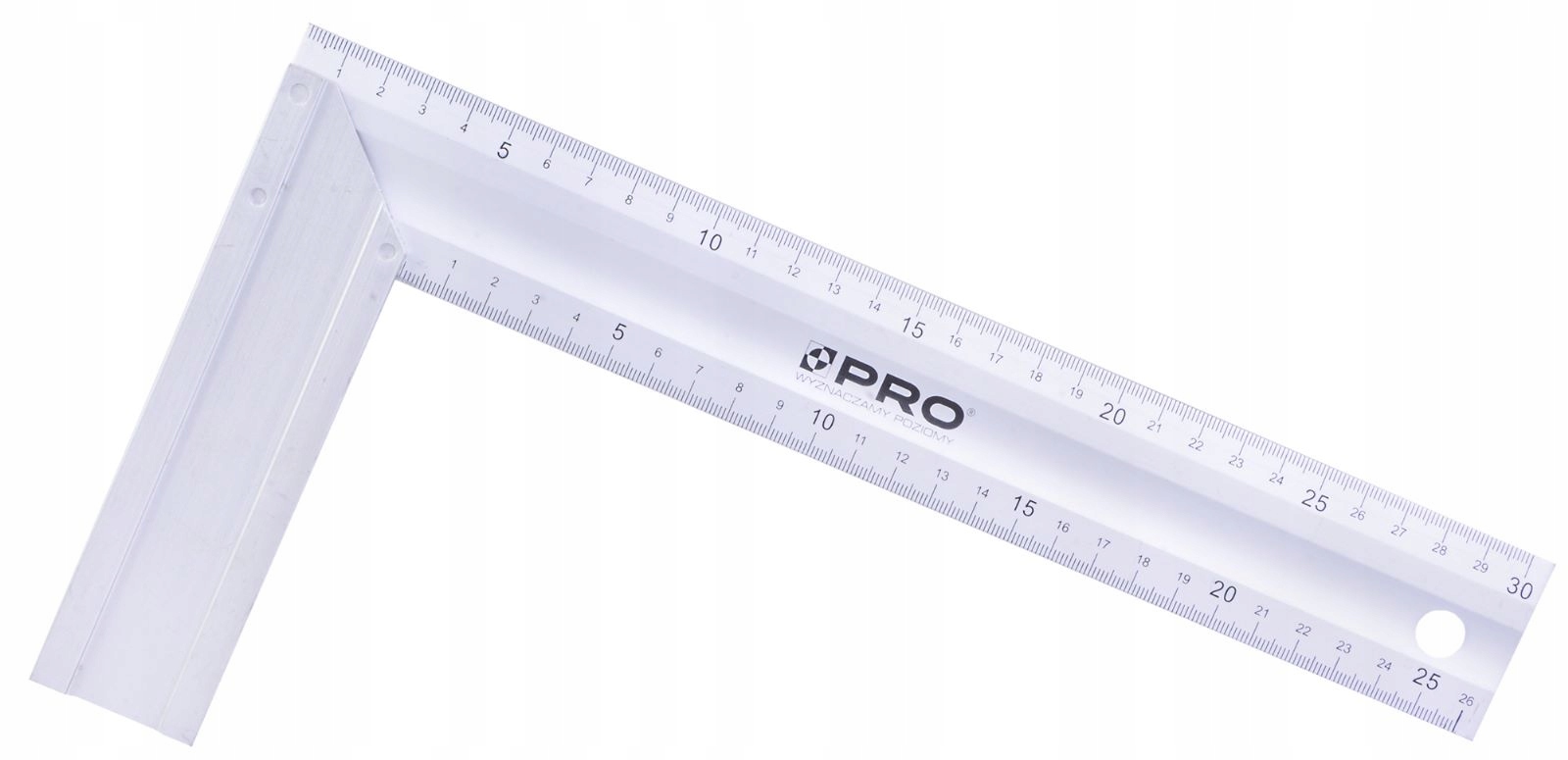KĄTOWNIK MIERNICZY ALUMINIOWY PRO BUDOWLANY 300MM Stan opakowania oryginalne