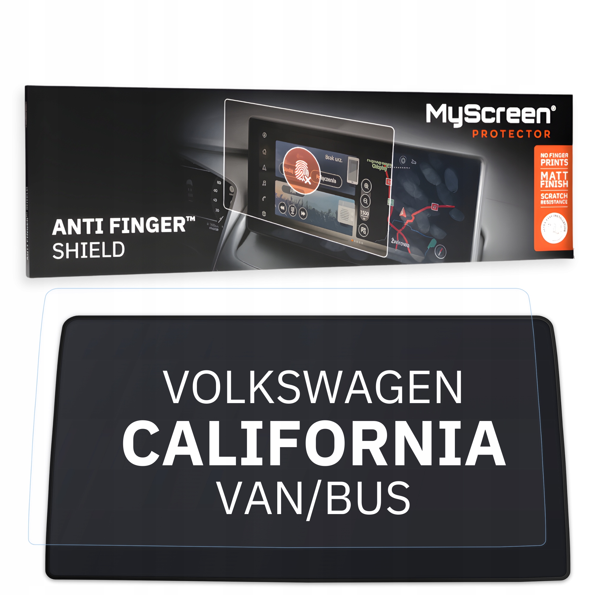 Matná fólie pro Volkswagen California Van/bus 2019 MyScreen