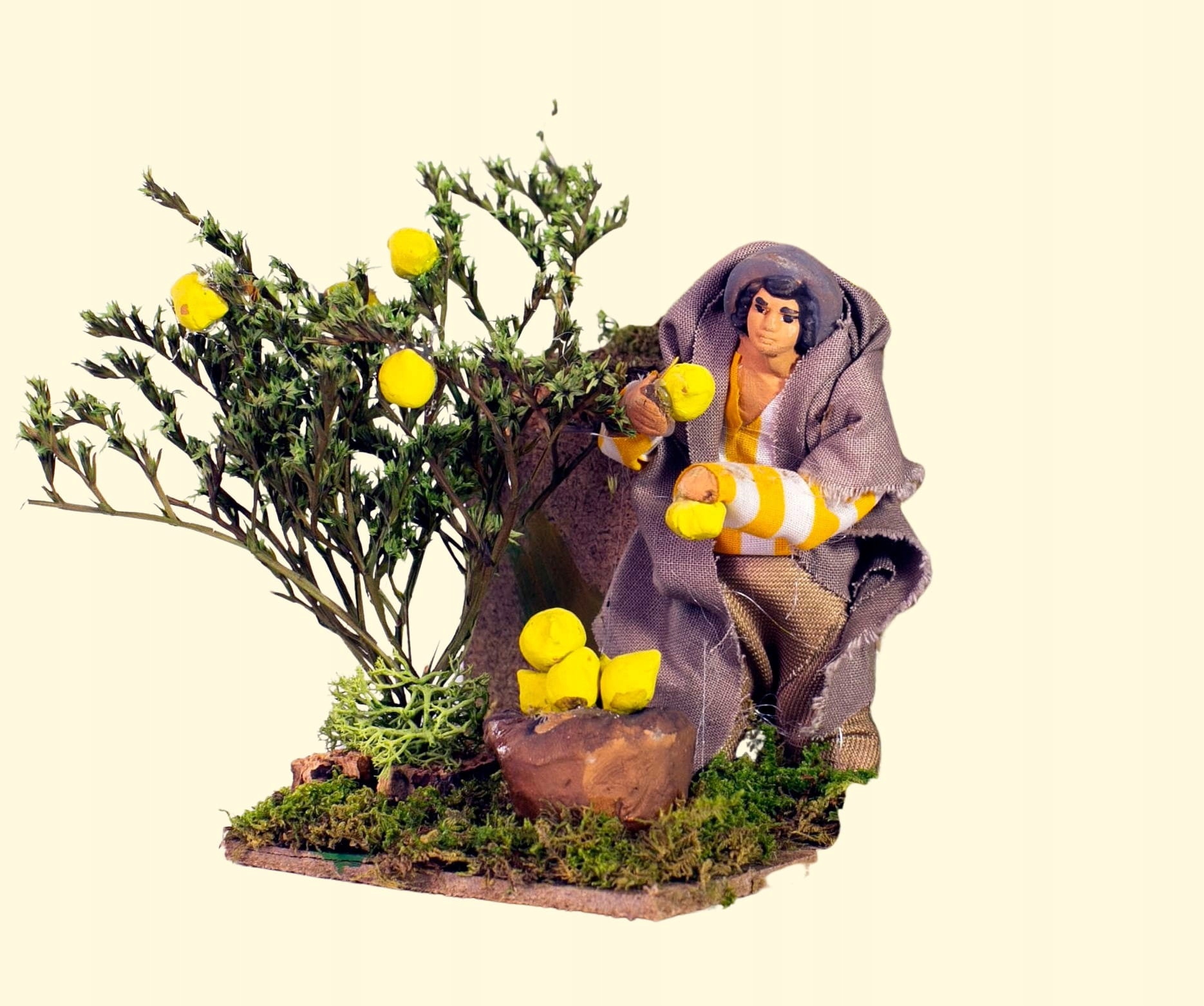 Zberač citrónov, pohyblivá figúrka 220V pre figúrky 10cm