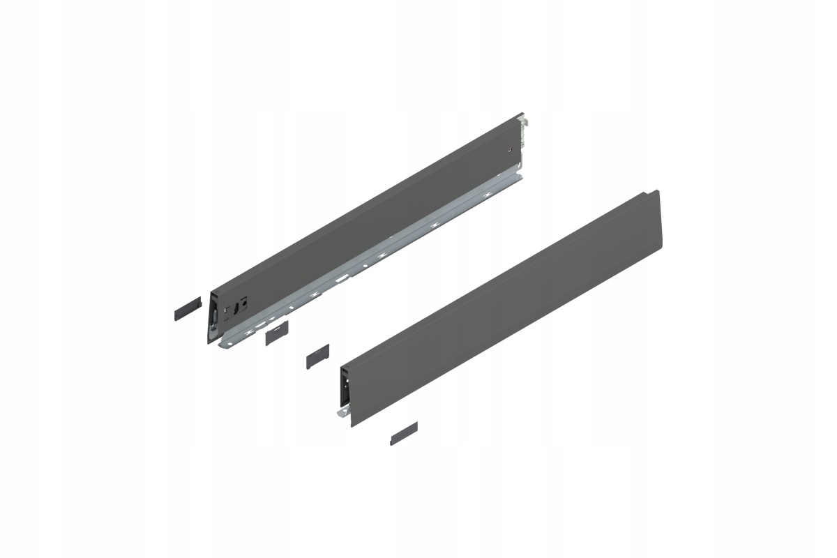 Blum 470M6002S Bok Merivobox 600 mm M 91 mm antracit