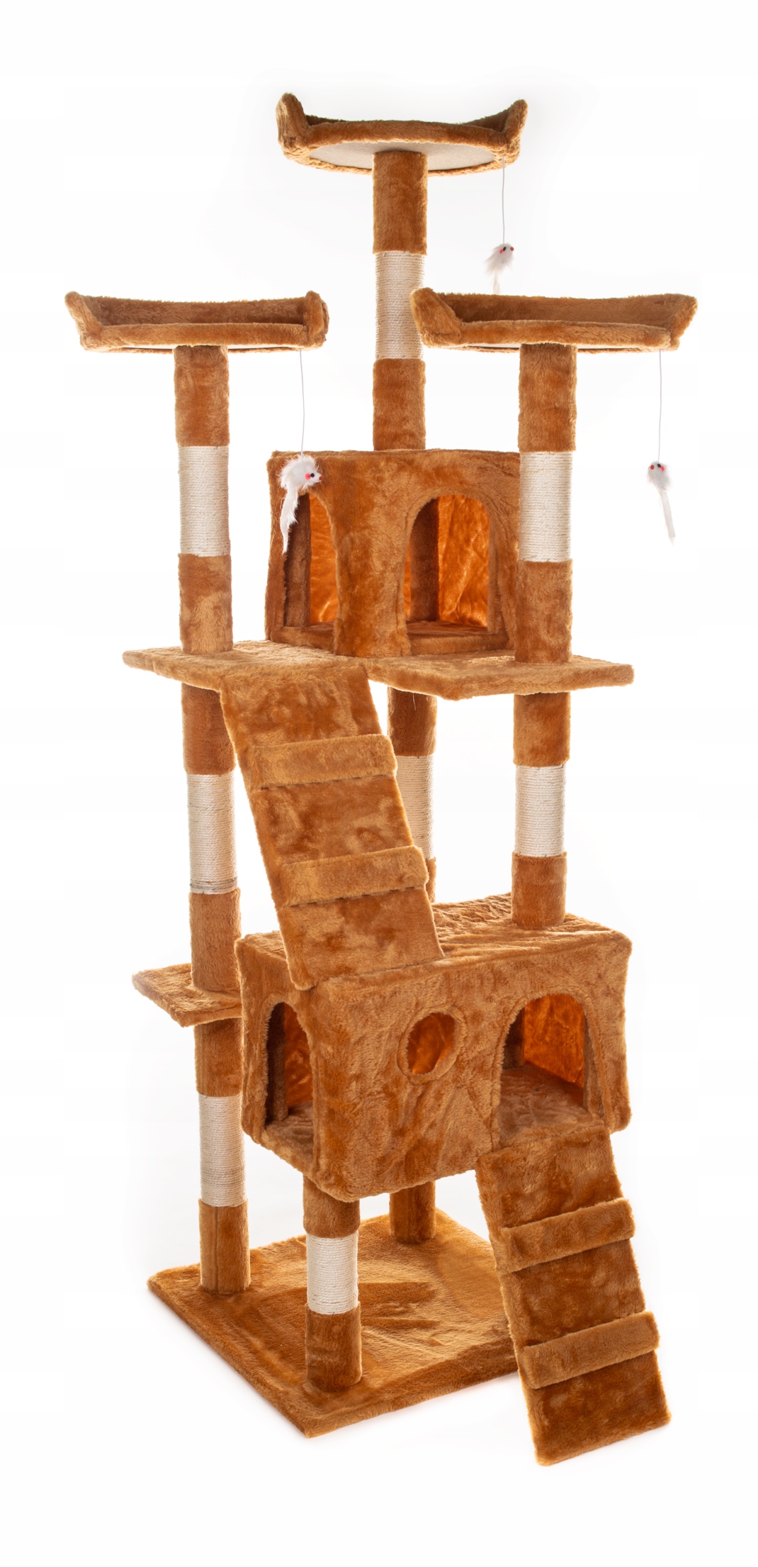 Levně Hawaj Škrabadlo Pro Kočky 170 CM Červeno-hnědá 201512170