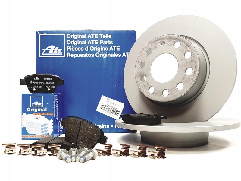 

Ate Tarcze+klocki Tył Audi A1 8X A3 8P 272MM