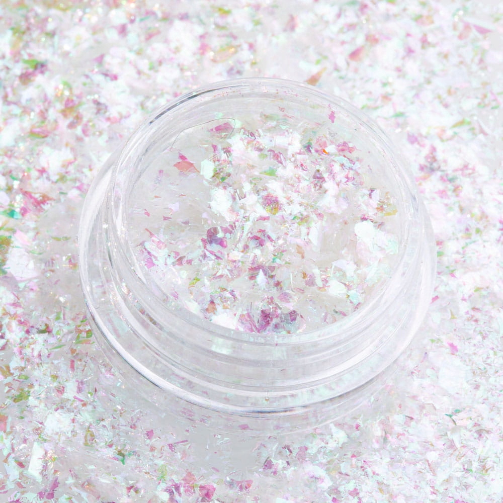 ZESTAW OZDÓB WIOSENNYCH 10x EFEKT PYŁEK BROKAT HOLO ZDOBIENIA Marka Allepaznokcie