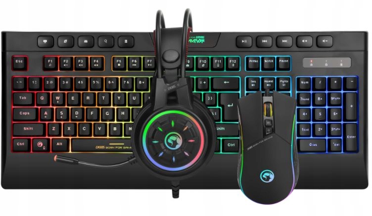 Marvo CM305 Cz/sk sada myš, klávesnica, slúchadlá