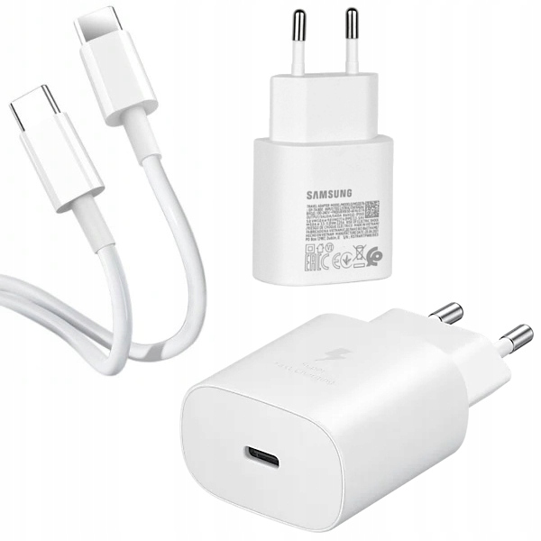 

Oryginalna Ładowarka Samsung 25W Usb C A53 S22 S21