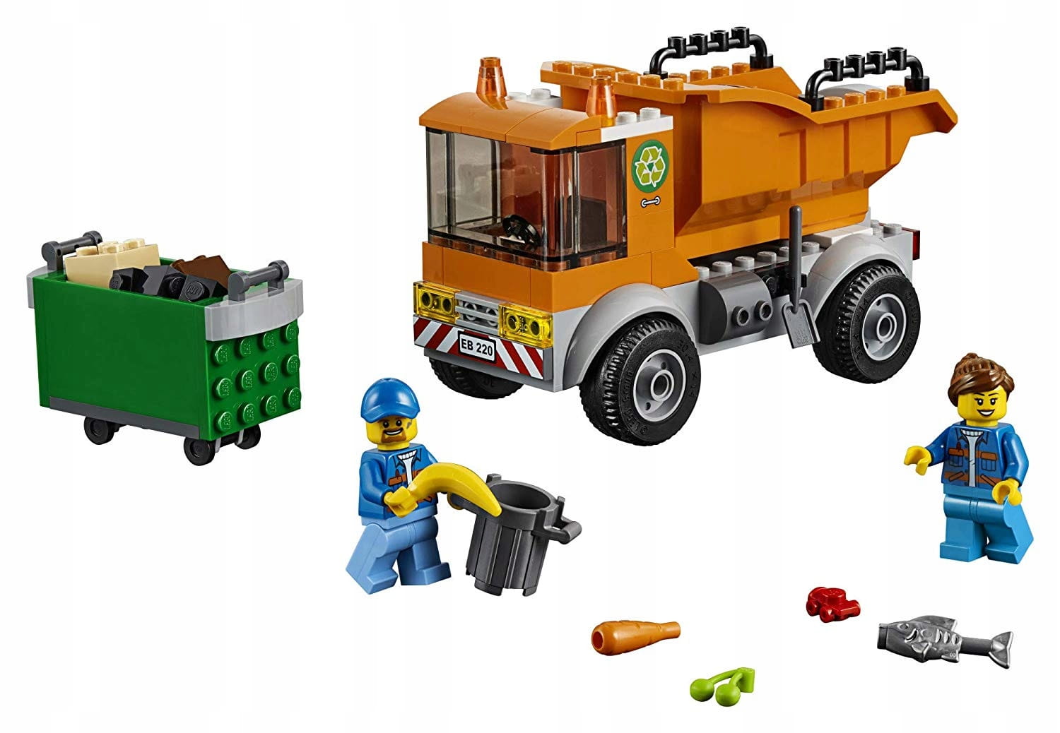 KLOCKI LEGO CITY ŚMIECIARKA 60220 Marka LEGO