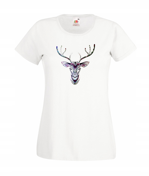 

L Koszulka Damska Jeleń Skandynawski Łapacz Snów