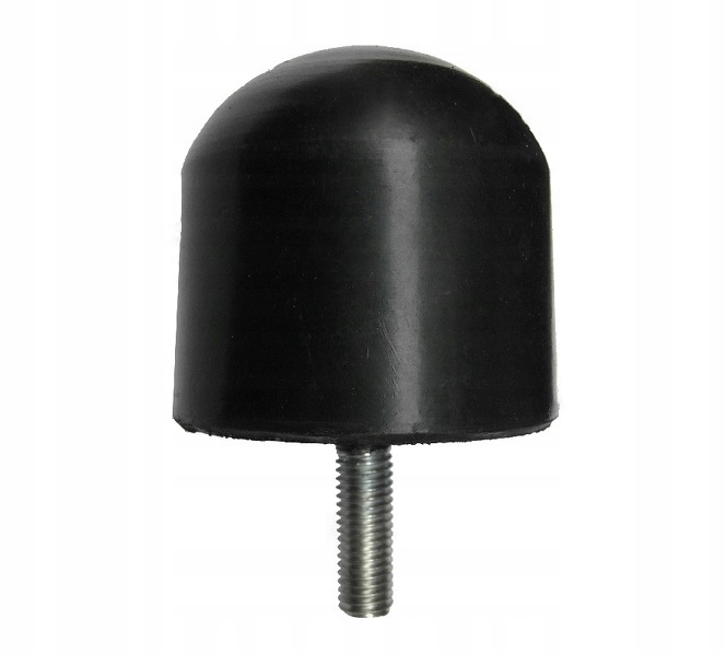 ODBÓJ ODBOJNIK GUMOWY WALCOWY ZE ŚRUBĄ M10 WYSOKOŚĆ 54MM DO PRZYCZEP