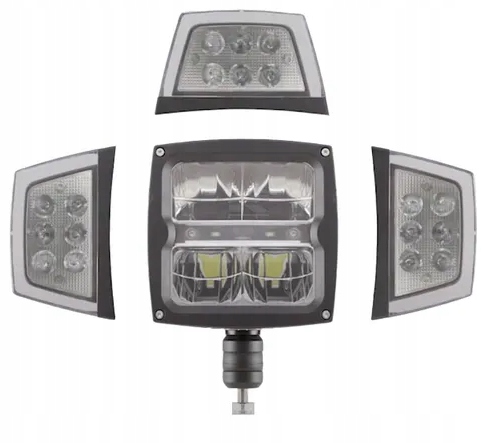 Lampa Světlomet Přední Led P/l Pro Rypadlo-nabíječku Jcb Volvo Cat Manitou