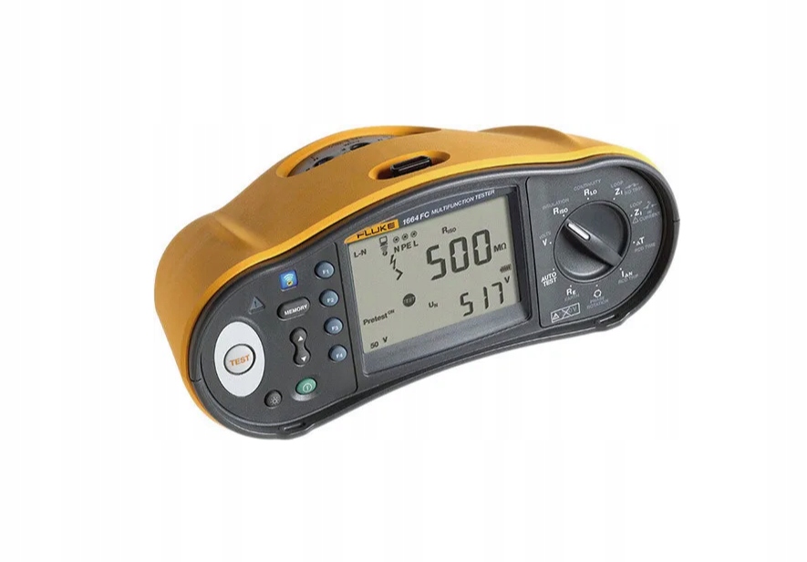 Tester instalacji Fluke 1664 FC aplikacja Fluke Connect